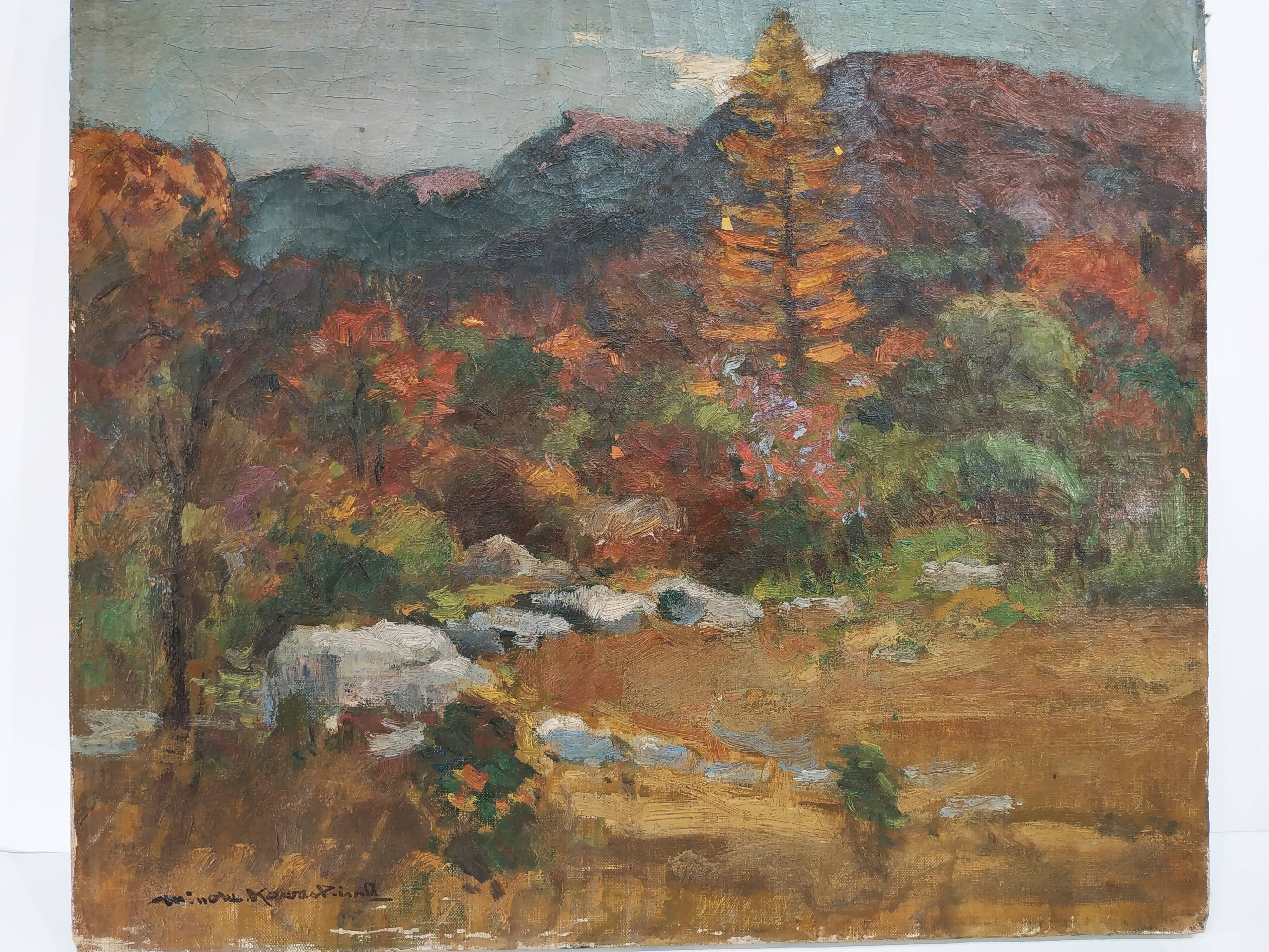 Autumn Landscape - Oil 1930-40