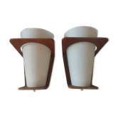 Pair of NX41 wall lamps by Louis Kalff 1960