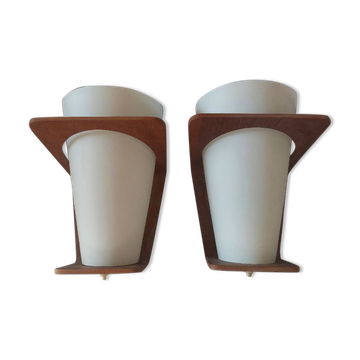 Paire d'appliques NX41 Louis Kalff 1960