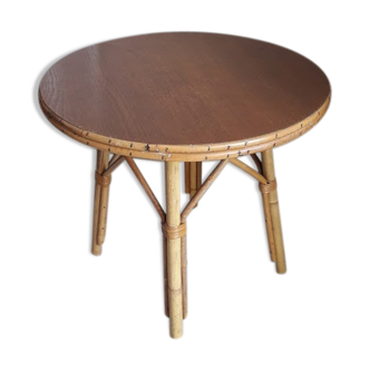 Rattan table