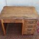 Louis XV desk with 5 drawers in oak