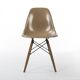 Tan Herman Miller Original Eames DSW Dining Side Shell Chair