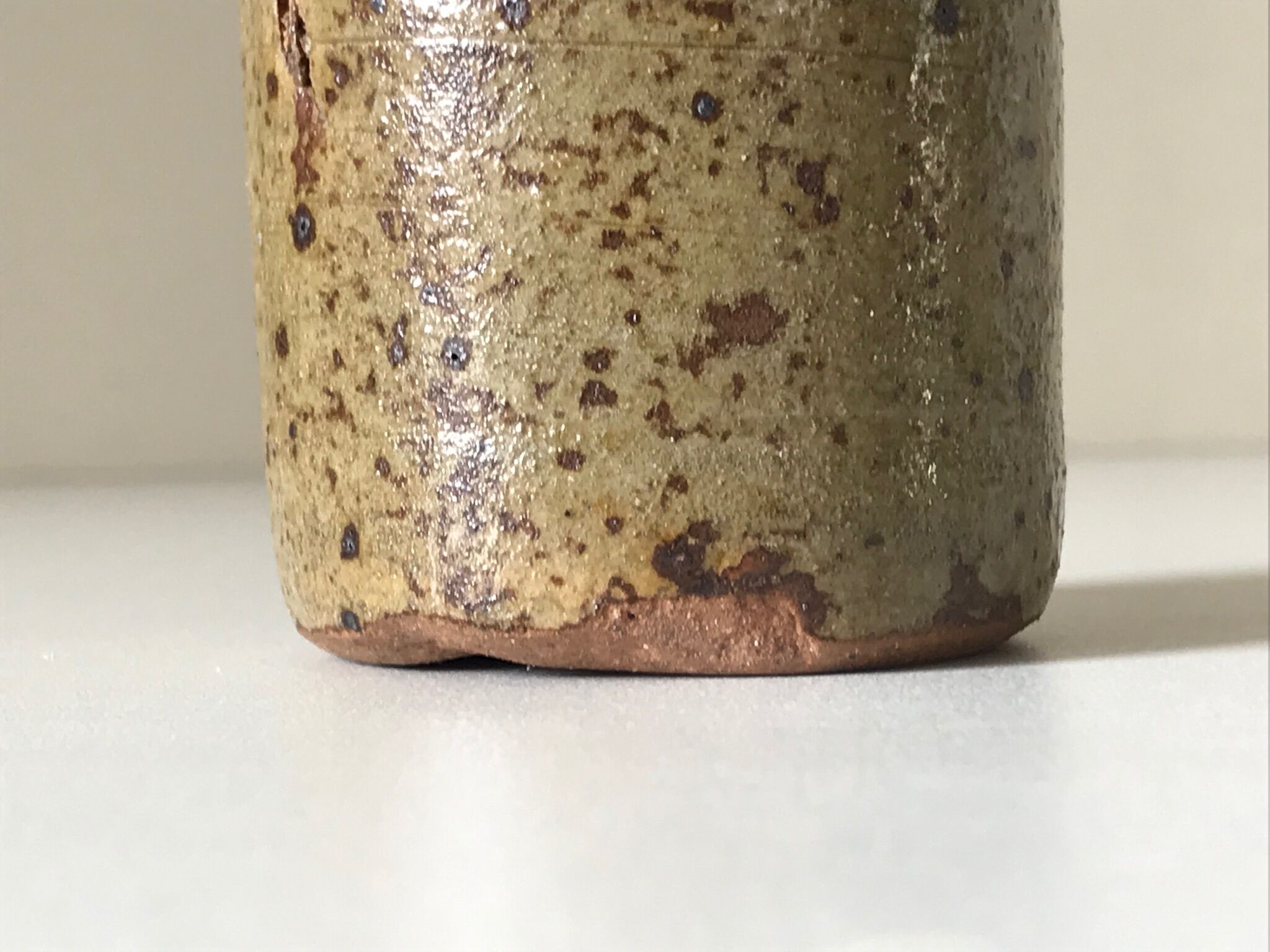 Vintage stoneware vase years 60