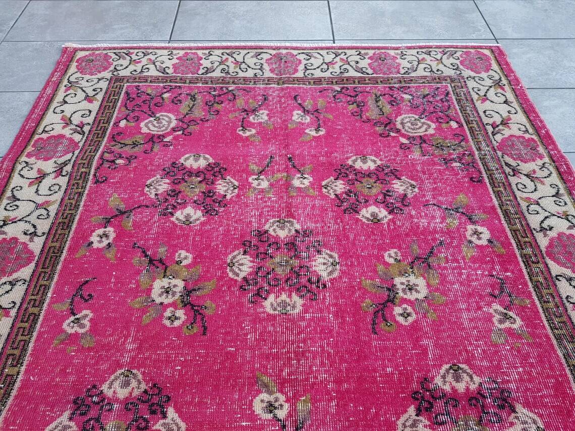 Oushak Antique Floor Wool Rug sku 2635