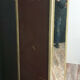 Rare store furniture triptych mirror of the 40s iron 140x160cm
