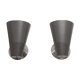 Pair of modernist sconces, 1950