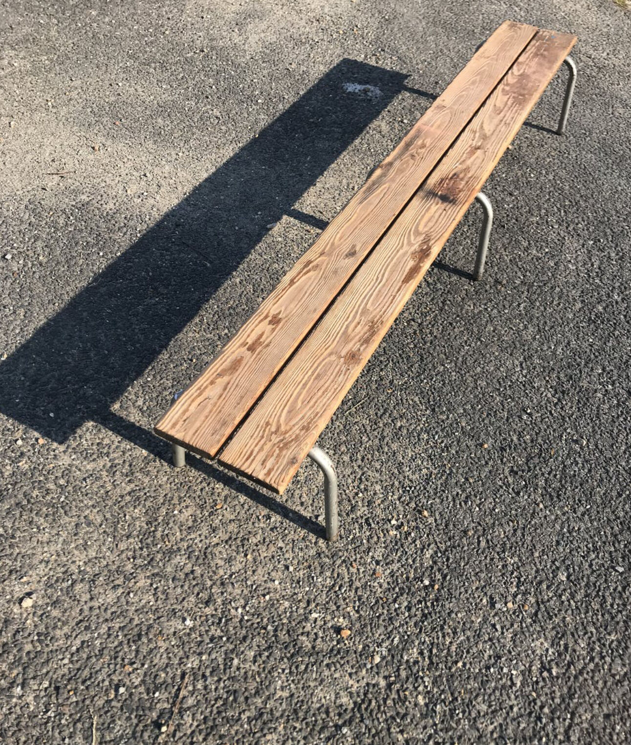 School bench 2 meters