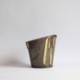 Modernist copper cachepot, 1950s.