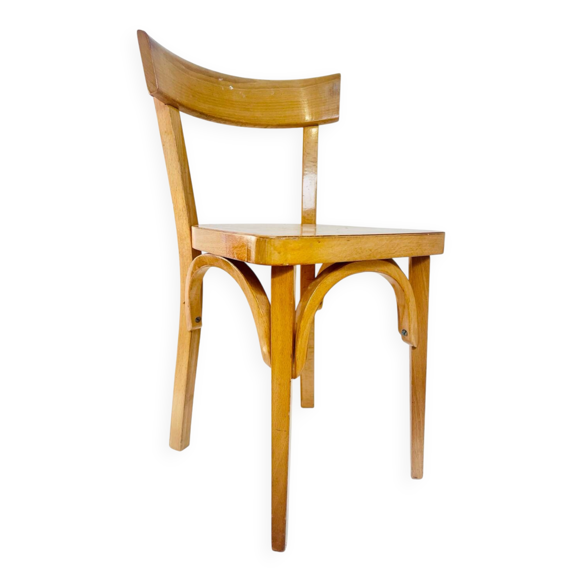 Baumann children's chair in bent beech – 1950s