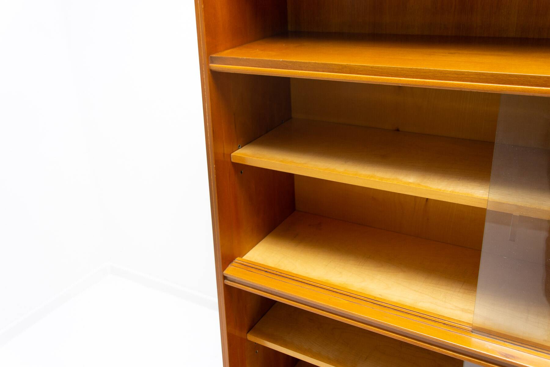 Mid century walnut bookcase by František Jirák, 1960´s, Czechoslovakia