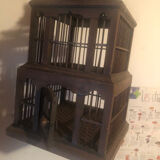 Wooden birdcage