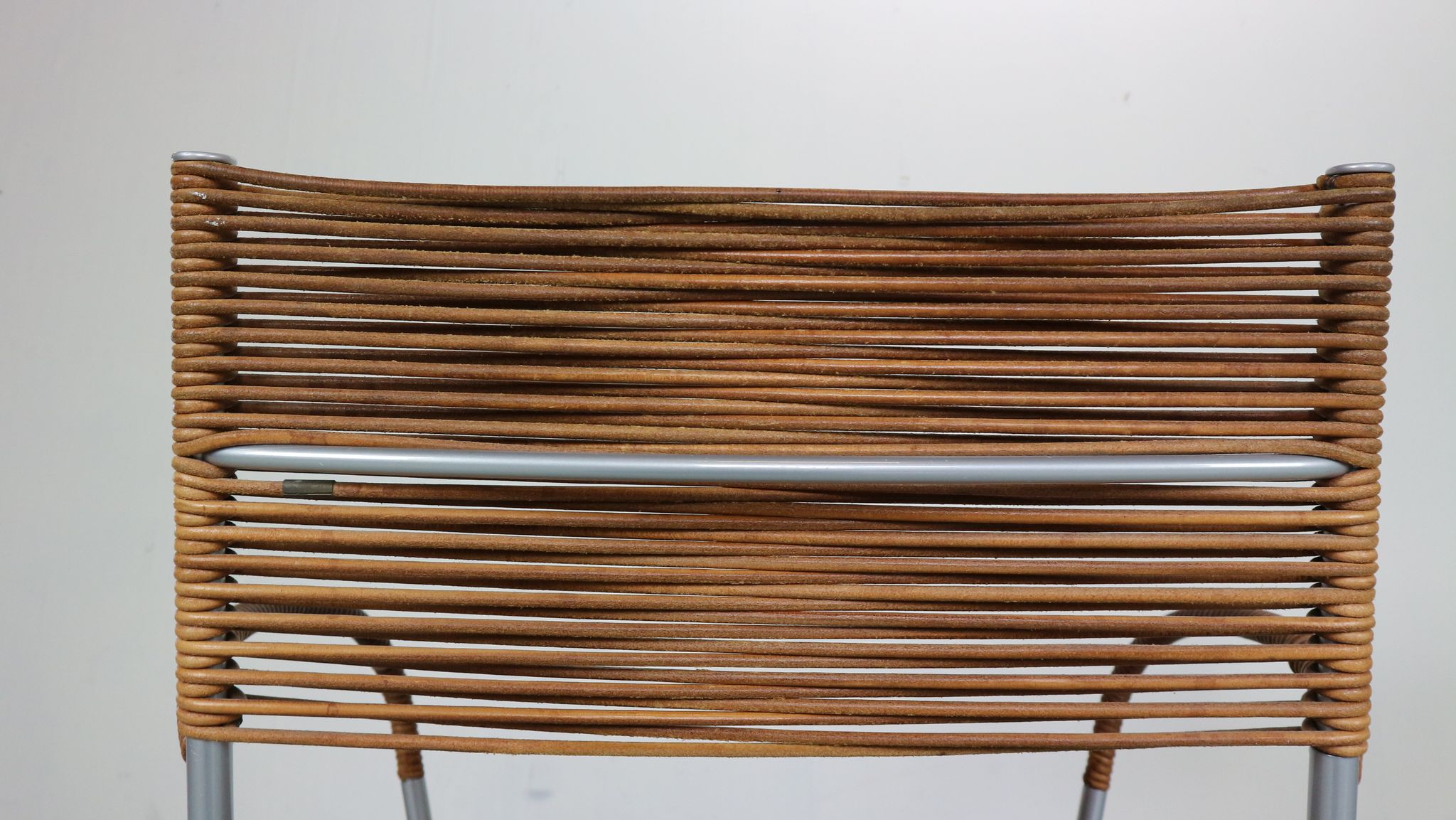 Set of 2 leather Mis B2 RVS armchairs by Tito Agnoli  for Pierantonio Bonacina