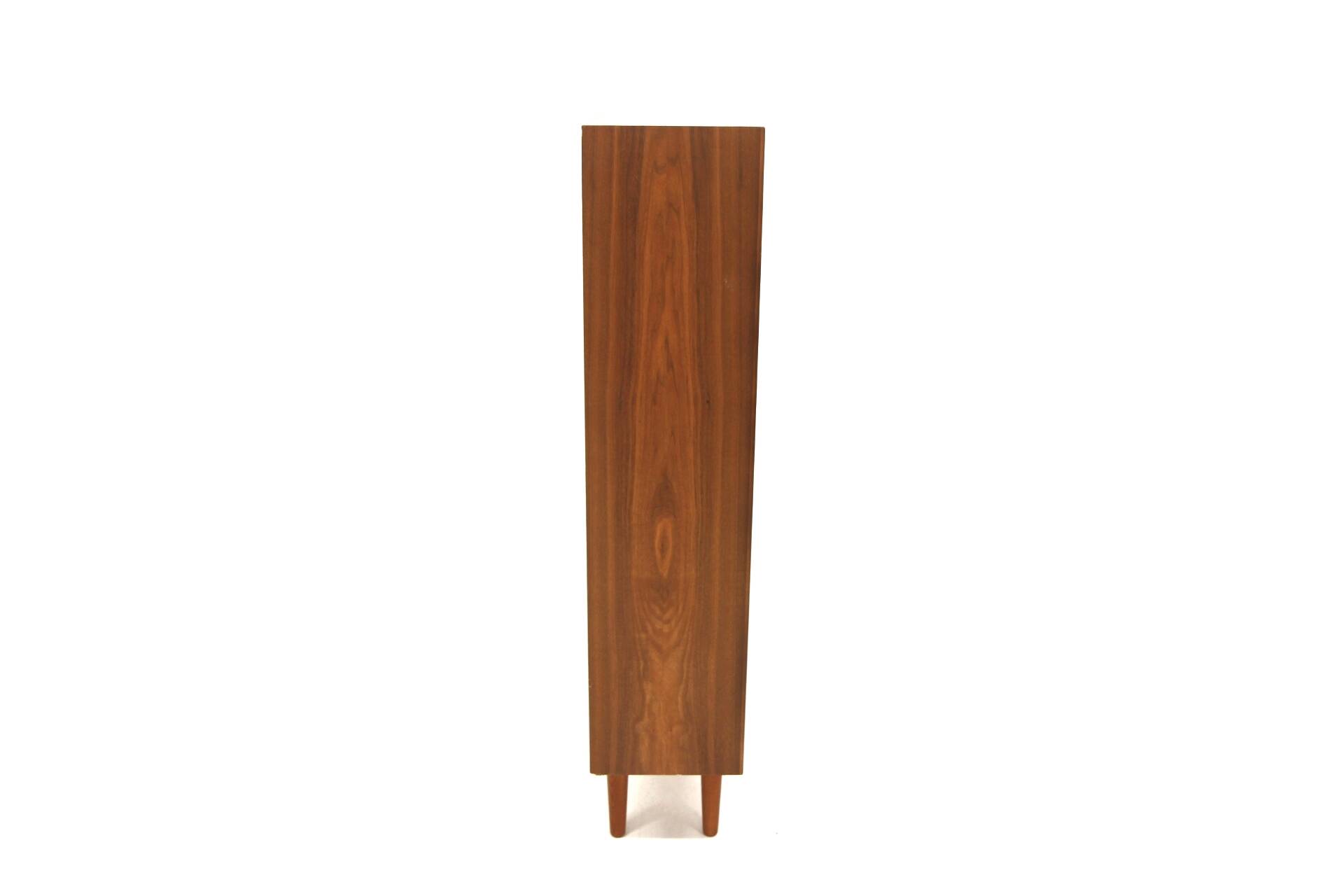 Scandinavian walnut bookcase, Sweden, 1960