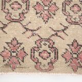 Tapis de salon 4x7, couleur pastel doux, style vintage, 117x213 cm, SK 3456