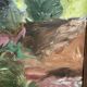 Mid-Century Oil on Canvas "Landscape" by Gunnar G, Vintage & Framed 49x41cm