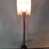 1970 Targetti Sankey workshop lamp in brushed aluminum.