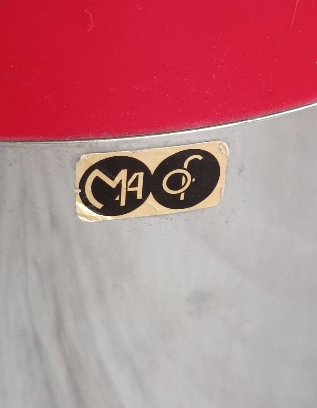 Space age floor ashtray by Maof (Fase) 1970s