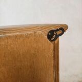 Wooden wall display case