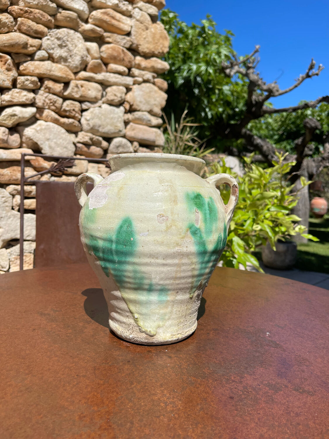 Terracotta jar from the 1920s.