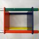 Side table / bedside table Colourful crayons 1980s