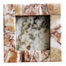 Small square marble ashtray.