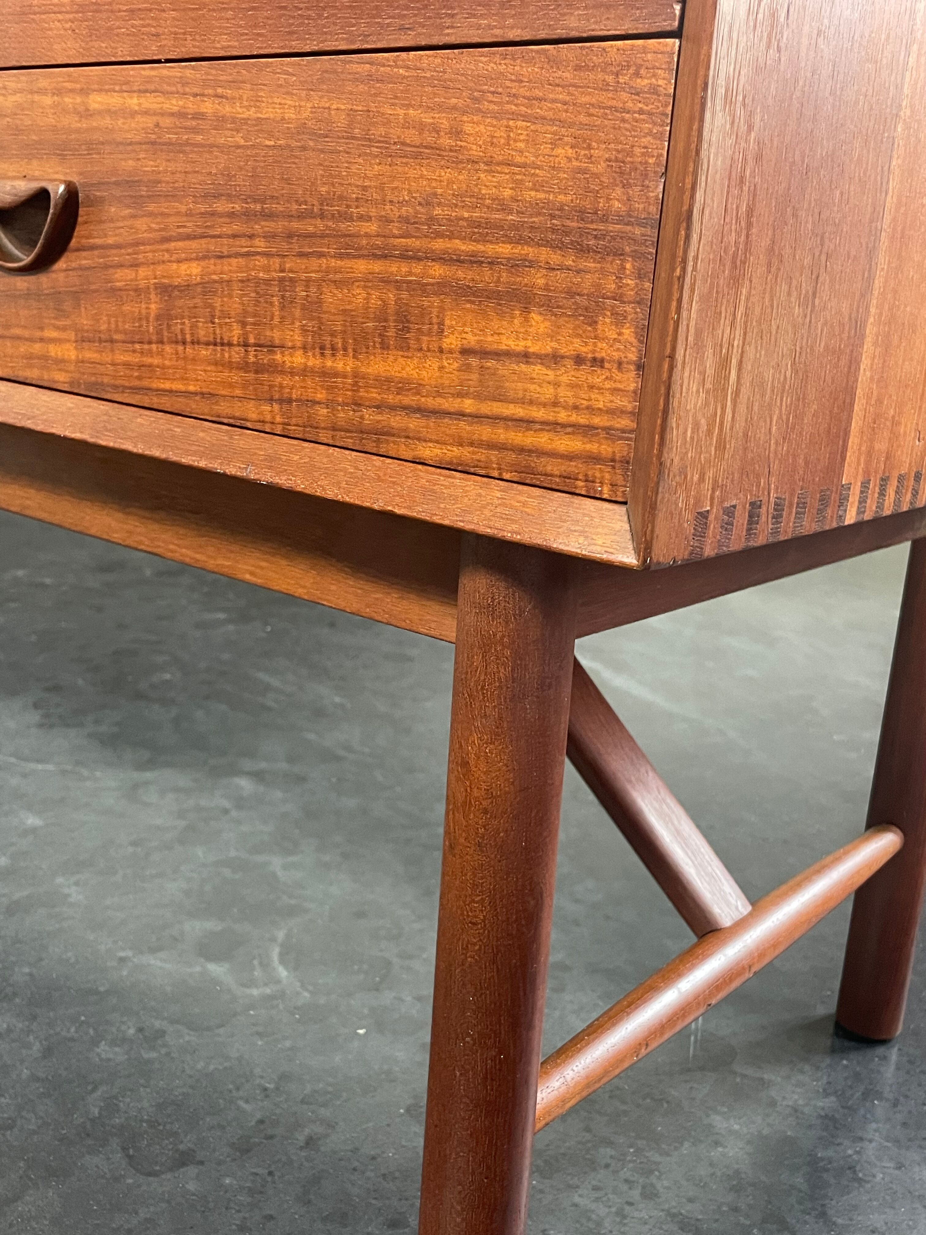 Danish Tambour Door Sideboard by Hvidt & Molgaard 50s