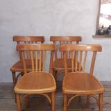 Série de 4 chaises bistrot Luterma