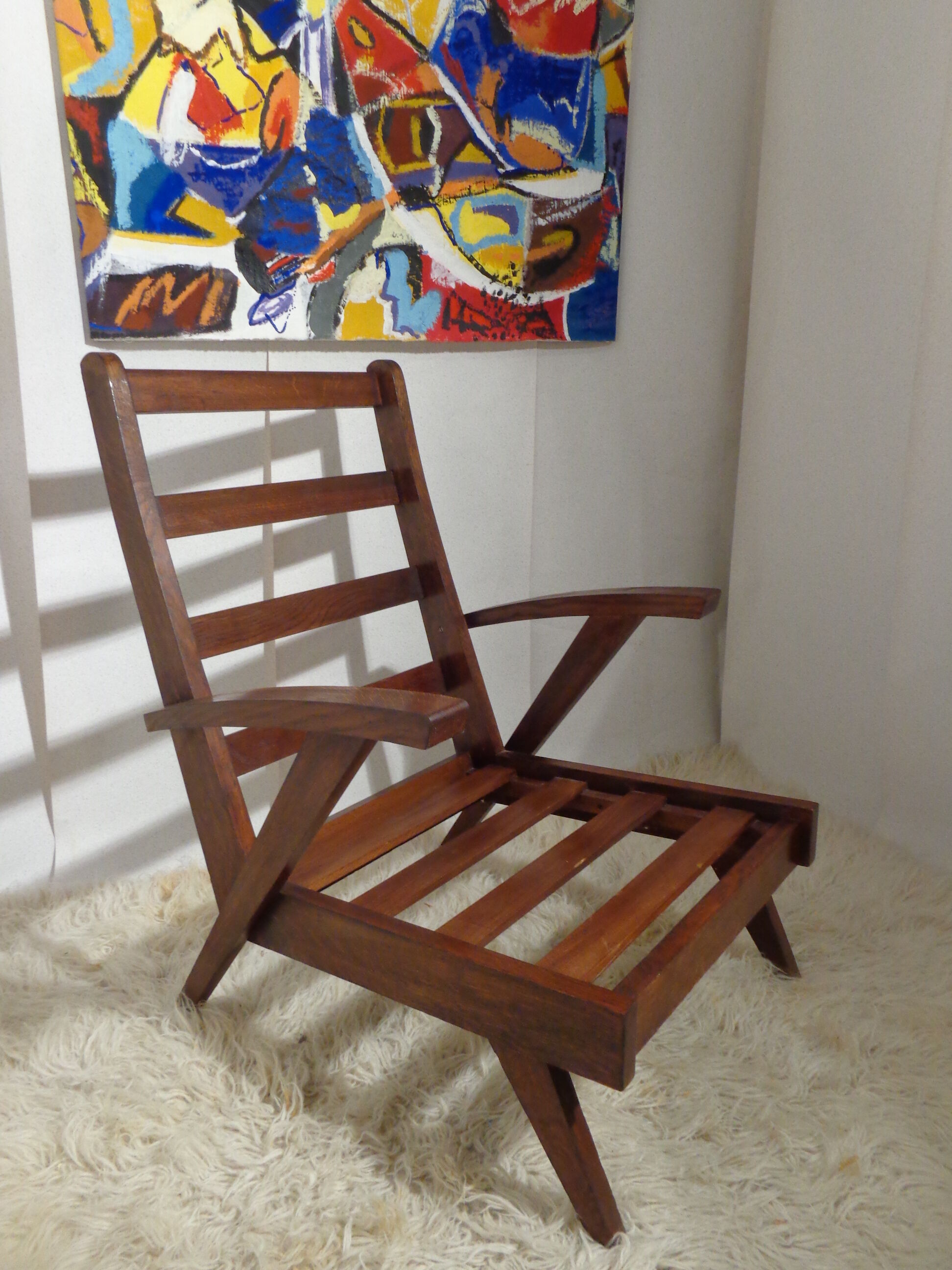Scandinavian 50s vintage armchair