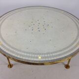 Mosaic Coffee Table by Berthold Müller, 1950s