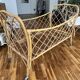 Beautiful vintage rattan bed