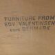 Scandinavian design sideboard E. Valentinsen 60