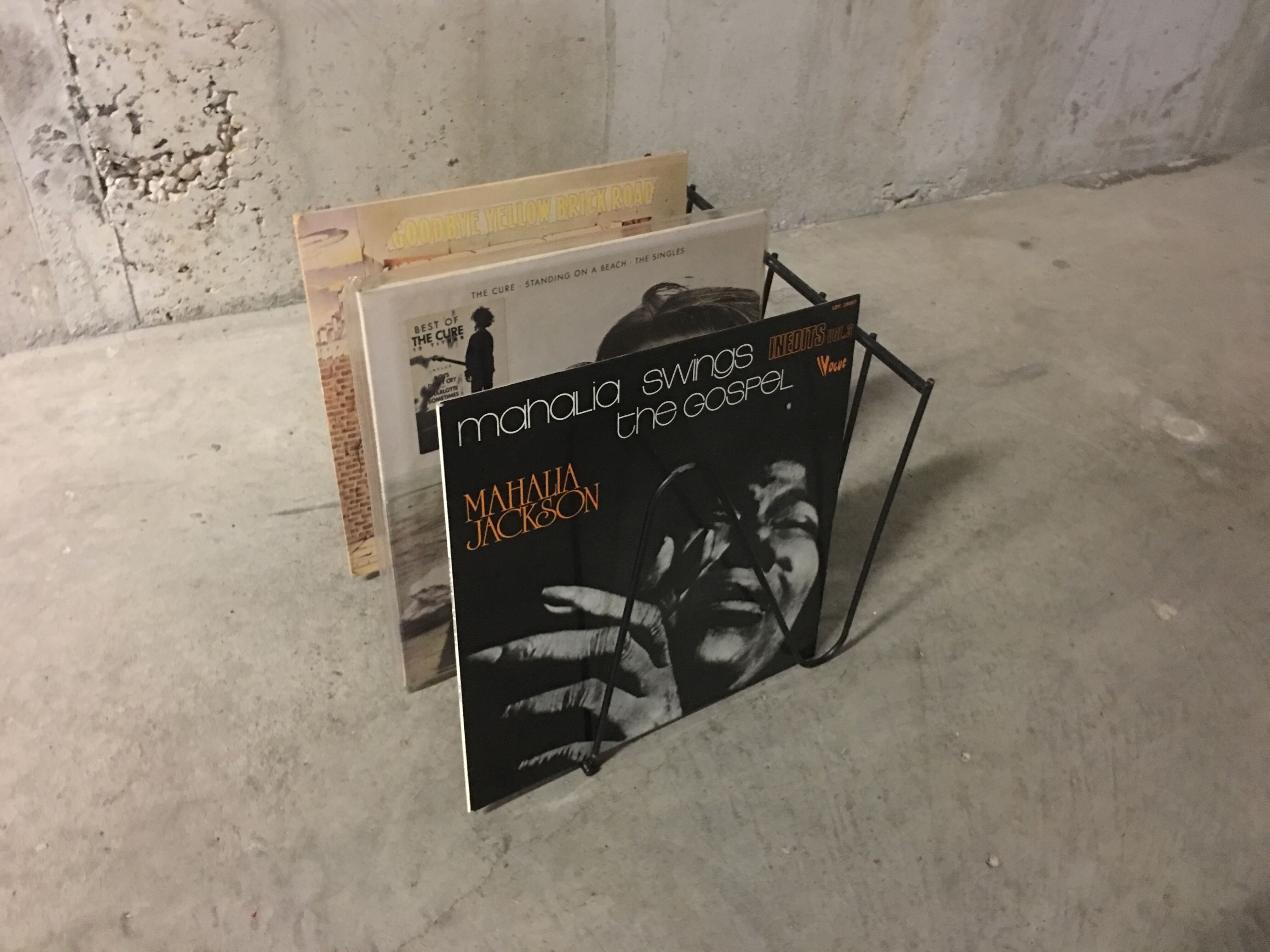 Range vinyles années 60