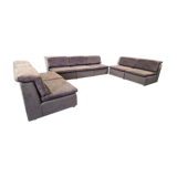 7-piece vintage modular sofa / living room / sofa