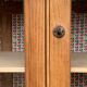 Parisian glazed wardrobe 1930 raw wood