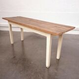 Fine and long farm table