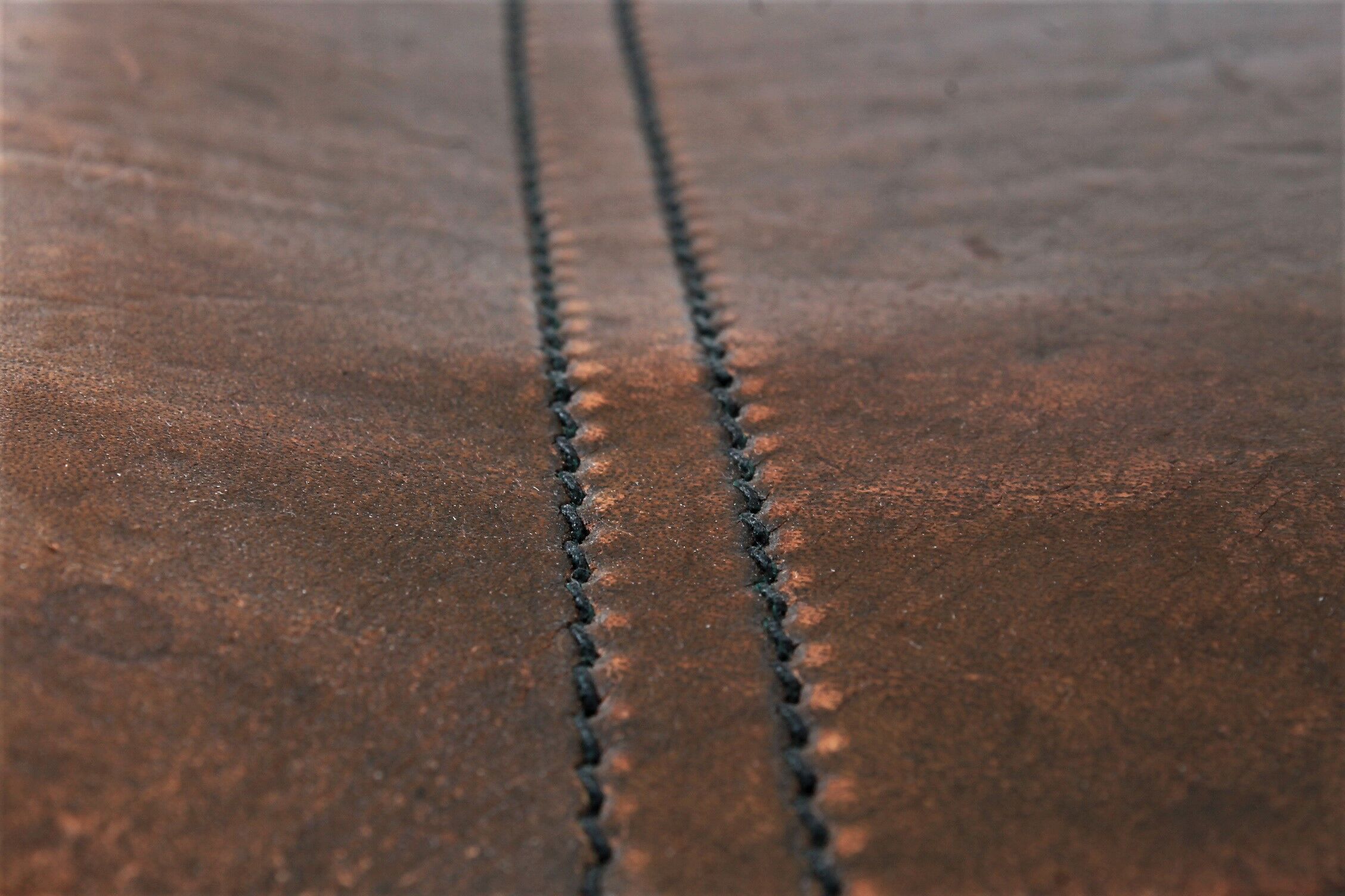 Set of six brown leather cantilever chairs Mart Stam