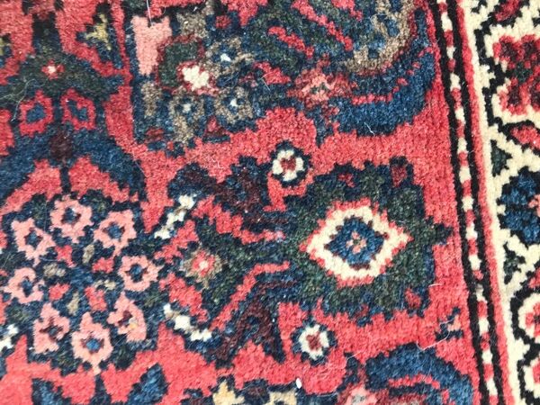 Tapis ancien persan sarogh ferahan fait main - 100x150 cm