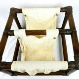 Bamboo magazines door, vintage rattan 70s