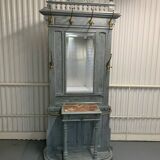 Wall mounted coat rack