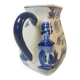 Pichet en Porcelaine Chinoise Bleu & Blanc Vintage. Motif. WILLOW PATTERN