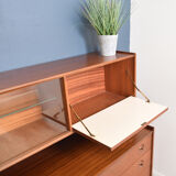 Restored Teak 1960s Nathan High Sideboard Cabinet