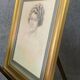 Gaston de Cirmeuse (1886-1963): Portrait of a young woman in charcoal around 1920