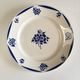 Set of 6 vintage earthenware plates - 1940s-1950s