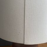 Teak table lamp by Kirk Copenhagen Denmark 1970s