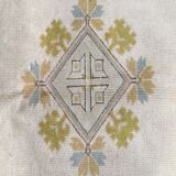 tapis de surface, tapis vintage, tapis turc, tapis fait à la main, 7 x 9,4 pi, RK 7893