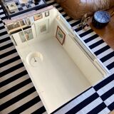 Bevelled mirror 63 x 100 cm