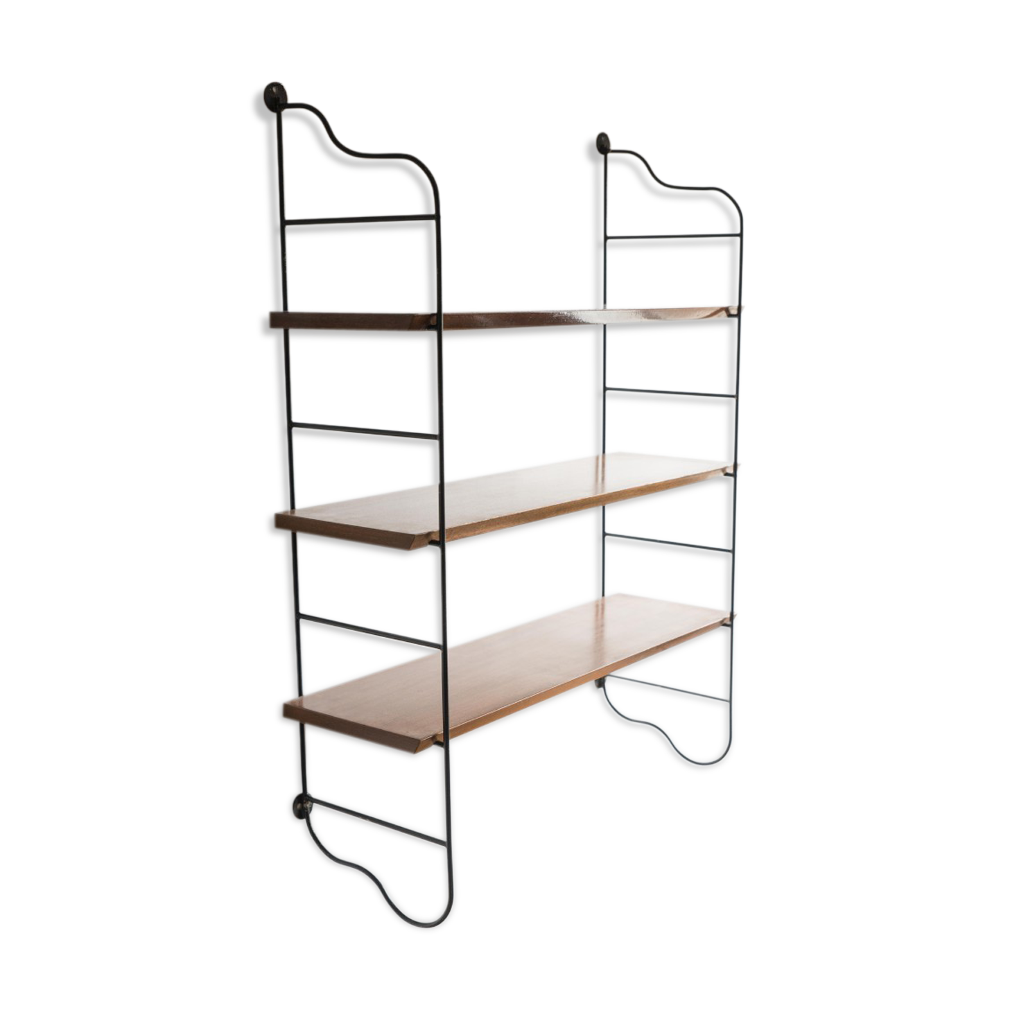 Shelf wood and metal