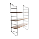 Shelf wood and metal