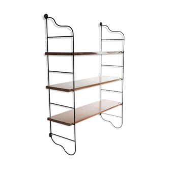 Shelf wood and metal