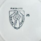 Five Salins deauville model dessert plates